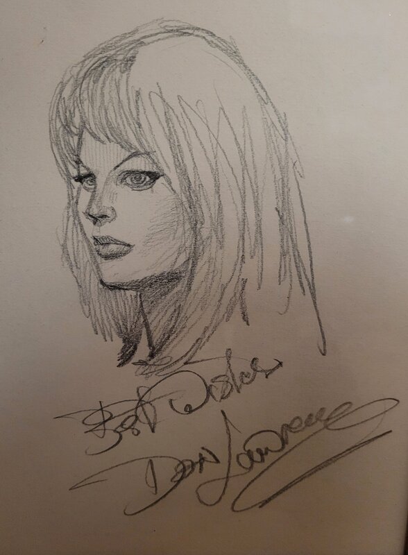 Storm - Redhair by Don Lawrence - Sketch