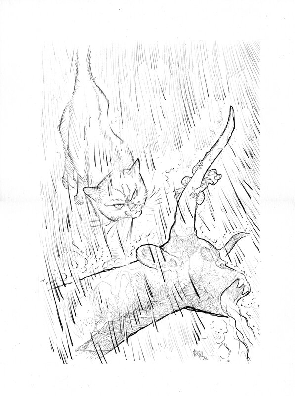 En vente - Garulfo - réf13 par Bruno Maïorana - Illustration originale