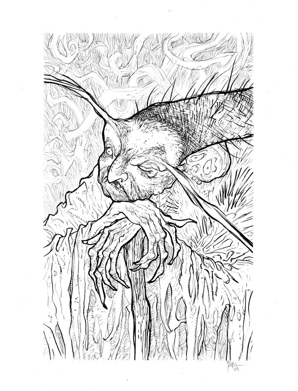 En vente - Garulfo - réf54 par Bruno Maïorana - Illustration originale