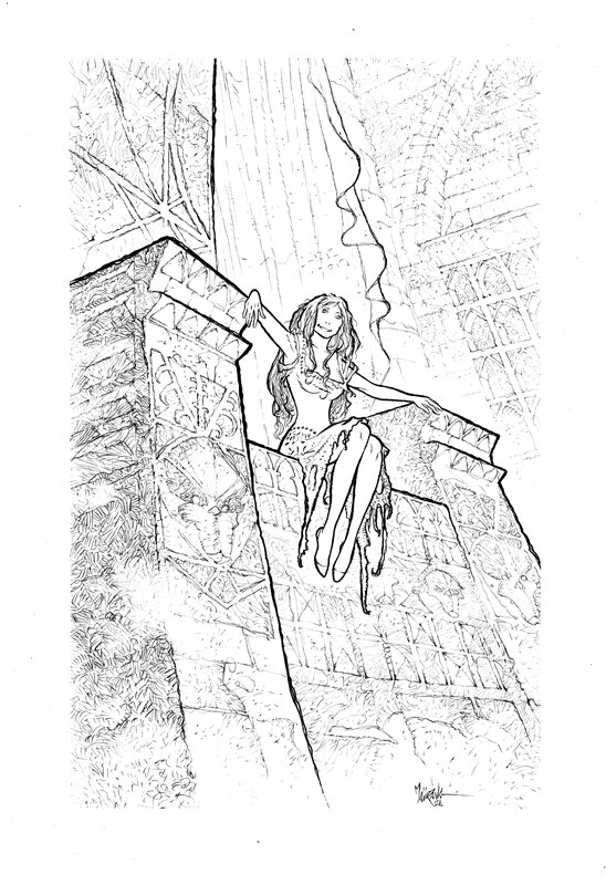 En vente - Garulfo - réf69 par Bruno Maïorana - Illustration originale