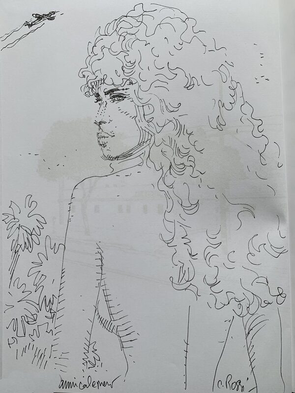 Christian Rossi, Xiii Mystery - Felicity Brown - Sketch