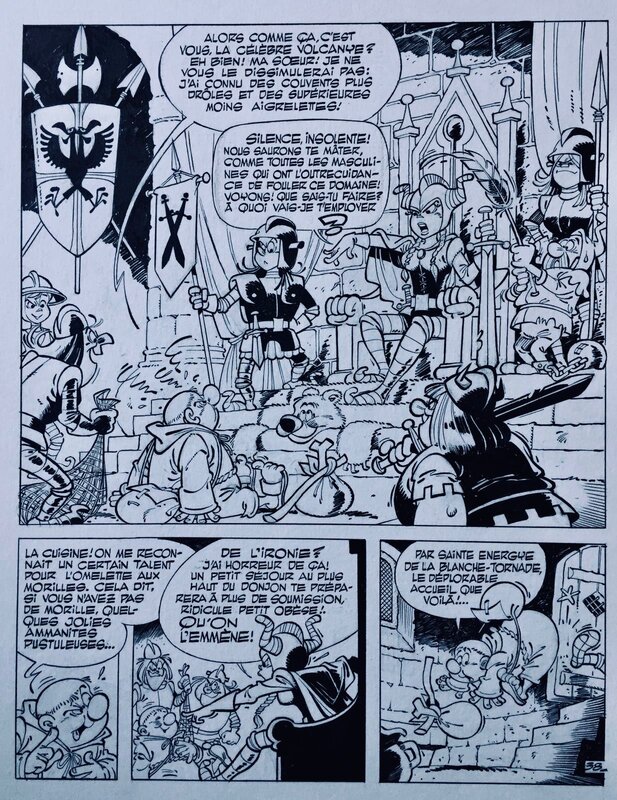 Marin, Frère Boudin, Tome 1, le tibia sacré, planche n°38, 1977. - Comic Strip