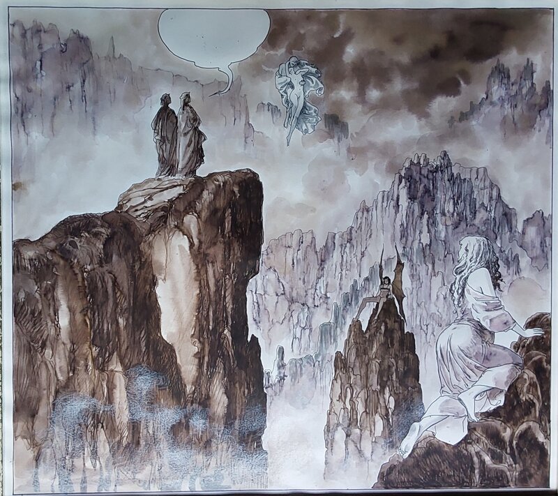 Milo Manara, Revoir les étoiles,  planche 38 partie A - Comic Strip