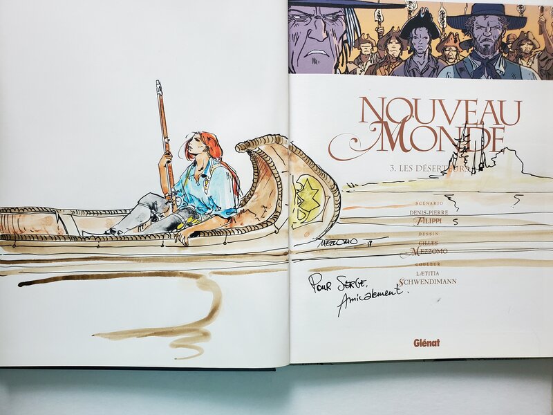 Gilles Mezzomo, UN NOUVEAU MONDE   T3 LES DESERTEURS - Sketch