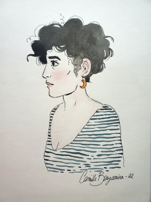 MONTAGNES RUSSES par Camille Benyamina - Illustration originale