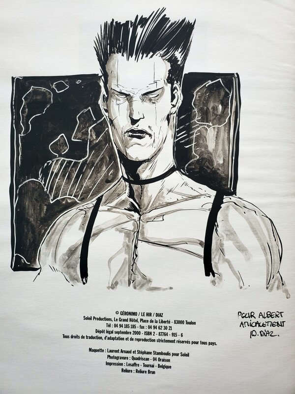 Joachim Diaz, JERRY MAIL   T1 PROTECTION ASSUREE - Sketch