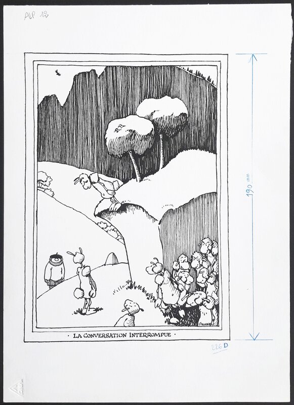 F'murrr, Le Génie des Alpages : « Bouge tranquille ! » - Planche originale
