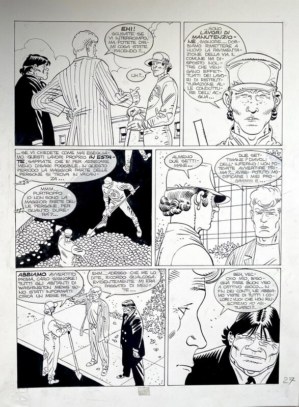 Martin Mystère by Giancarlo Allessandrini - Comic Strip