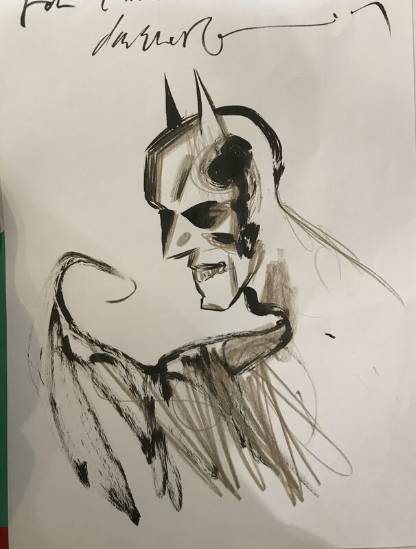 Batman by Dave McKean - Sketch
