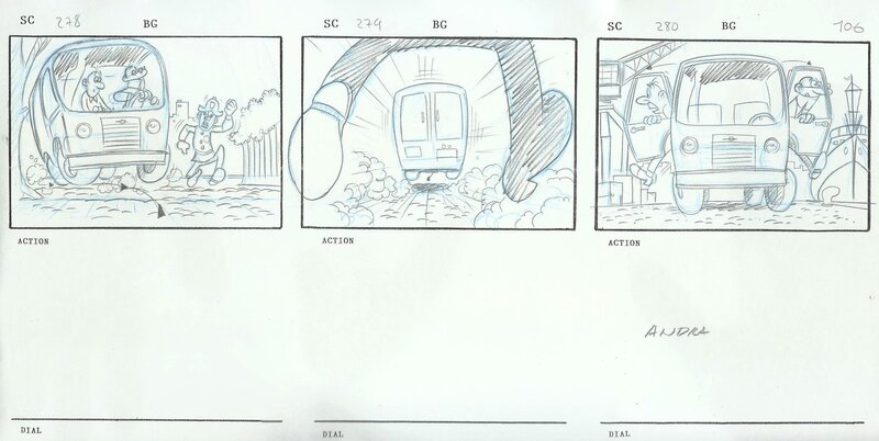 Andra - Special storyboard (106) - Mortadelo y Filemón - Œuvre originale