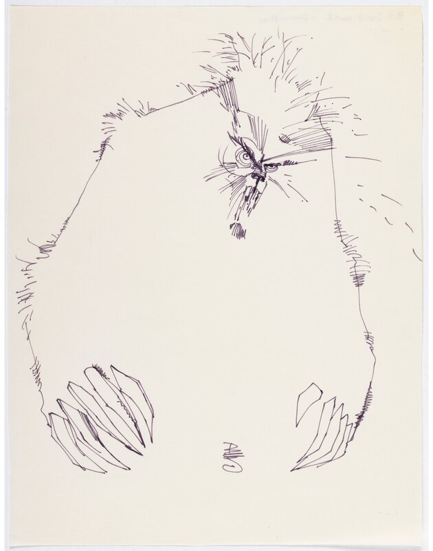 Bill Sienkiewicz - Demon Bear - Illustration originale