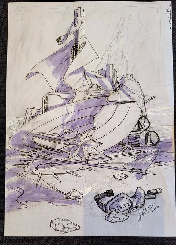 Carlos Pacheco Perujo - Marvel - !Que hermosa eres! - 2019 - Original art