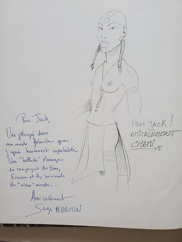 Chami, Serge Perrotin, TERRA INCOGNITA   T2 HOZRO - Sketch