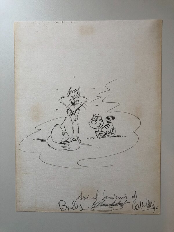 Colman - Billy the Cat - Sketch
