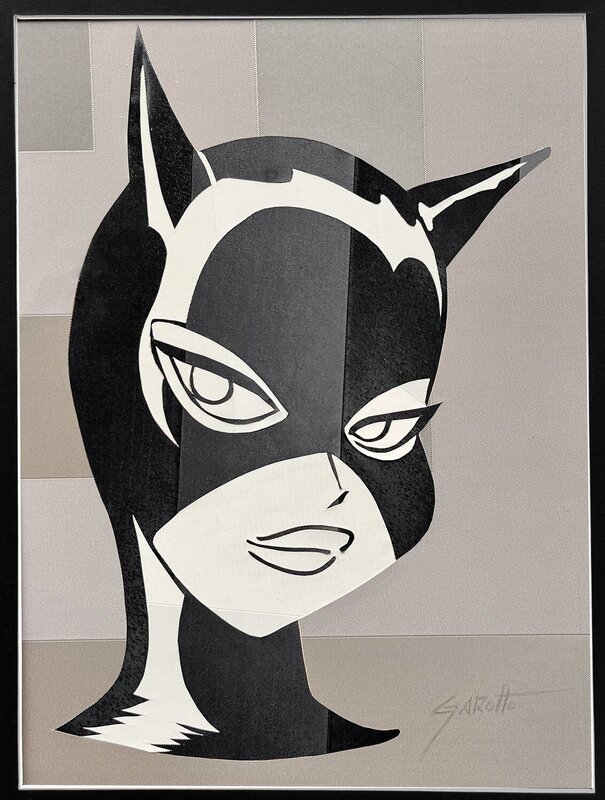 garotto, Bruce Timm, Garotto  - Catwoman - Tribute to Bruce Timm - - Original Illustration