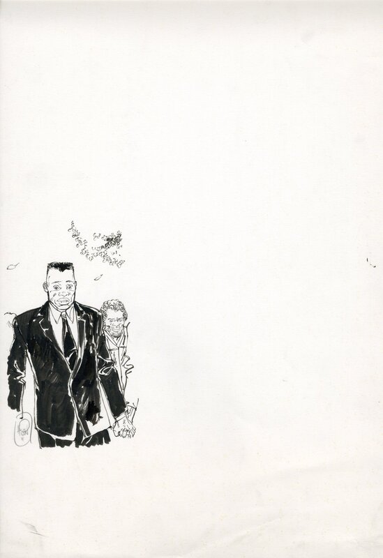 Hirn, Laurent - Le Pouvoir des innocents - Providence en deuil - Original art