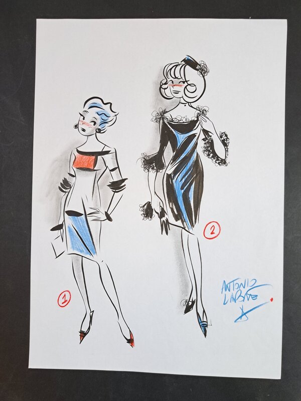 Lapone, Antonio - Mondrian Fashion - Œuvre originale