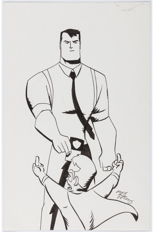 Michael Avon Oeming - Christian Walker - Original Illustration