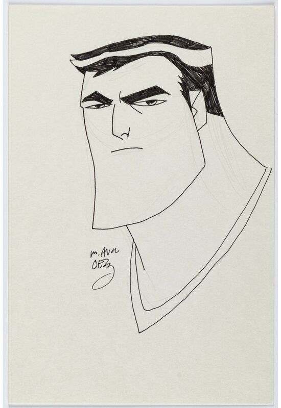 Michael Avon Oeming - Christian Walker (Powers) - Sketch
