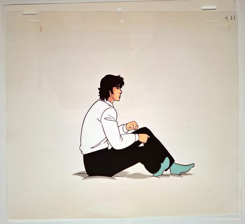 Tokyo Movie Shinsha, Tsukasa Hôjo, Signé Cat's Eyes Quentin Chapuis (Toshio Utsumi) 2 - Original art