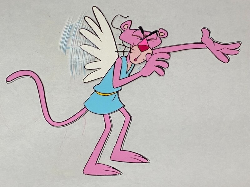 Metro-Goldwyn-Mayer Animation, Mirisch-Geoffrey-DePatie-Freleng, United Artists, Valentine Pink - The Pink Panther (1993) saison 1 episode 27A - Original art