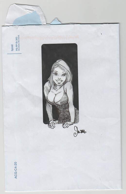 Enveloppe 2 by Dan Verlinden - Original Illustration