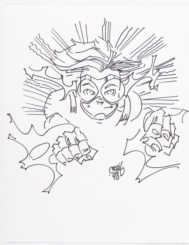 Craig Rousseau Impulse 1998 - Original Illustration