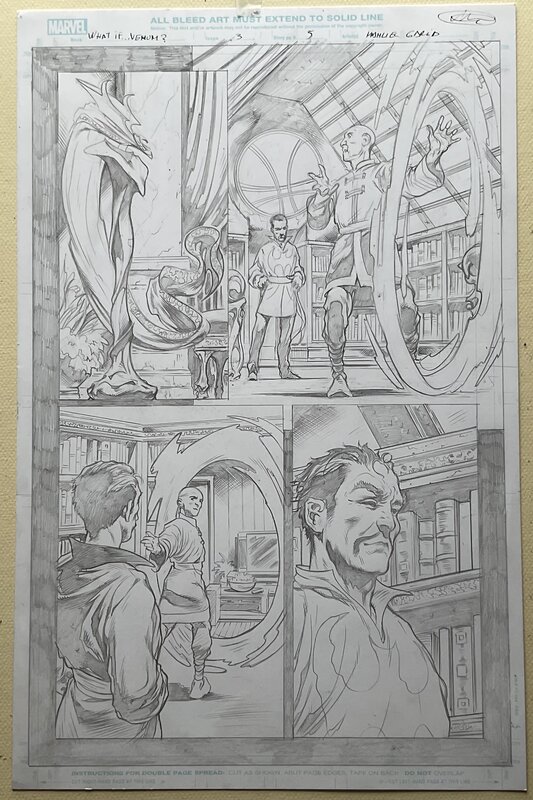 Manuel Garcia, What IF VENOM #3 page 5 - Comic Strip