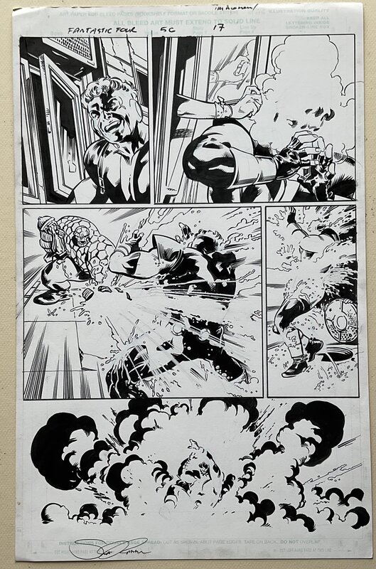 Stuart Immonen, Scott Koblish, Fantastic four  #56 page 17 - Comic Strip