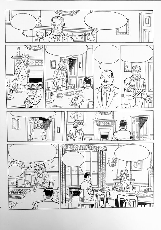 For sale - Hercule Poirot by Marek - Comic Strip
