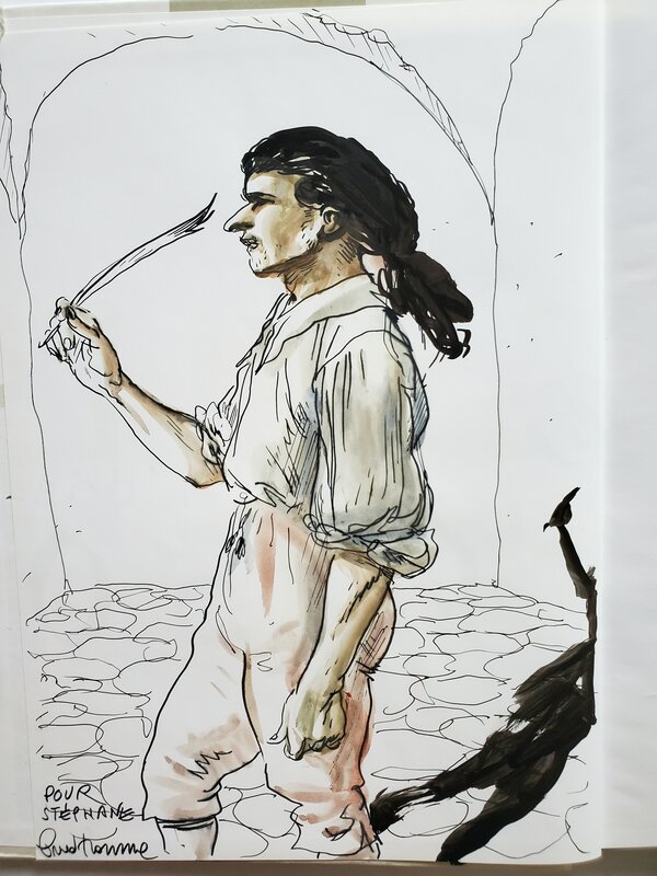 David Prudhomme, NINON SECRETE   T4 ESCARMOUCHES - Sketch