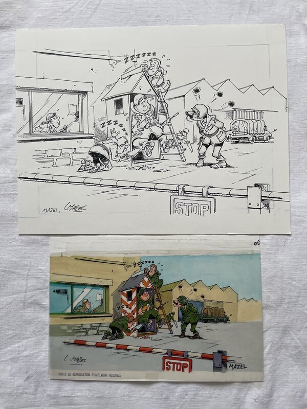 Luc Mazel, Dessin humoristique 2 - Comic Strip