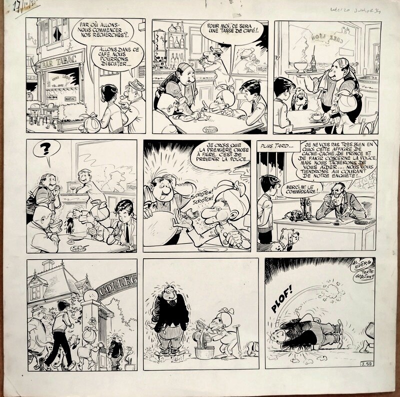 Luc Junior by Albert Uderzo - Comic Strip