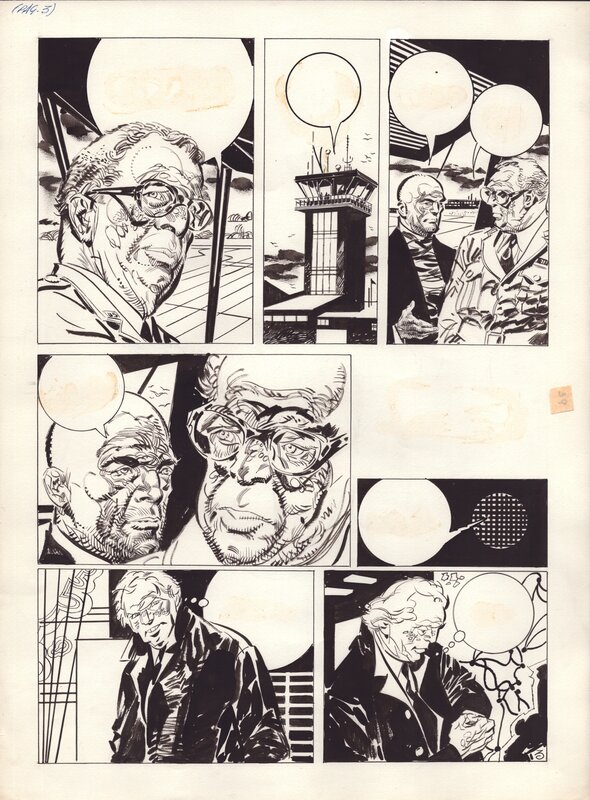 For sale - Alberto Breccia - Agente Nadie's final episode - Comic Strip