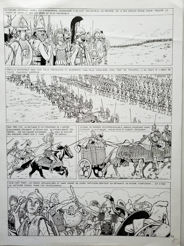Jean Torton, ALIX RACONTE   T1 ALEXANDRE LE GRAND - Comic Strip