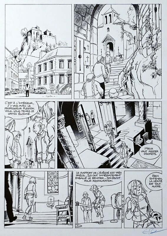 For sale - Benoît Ers, Les démons d'Alexia T5 - Le sang de l'ange - Comic Strip
