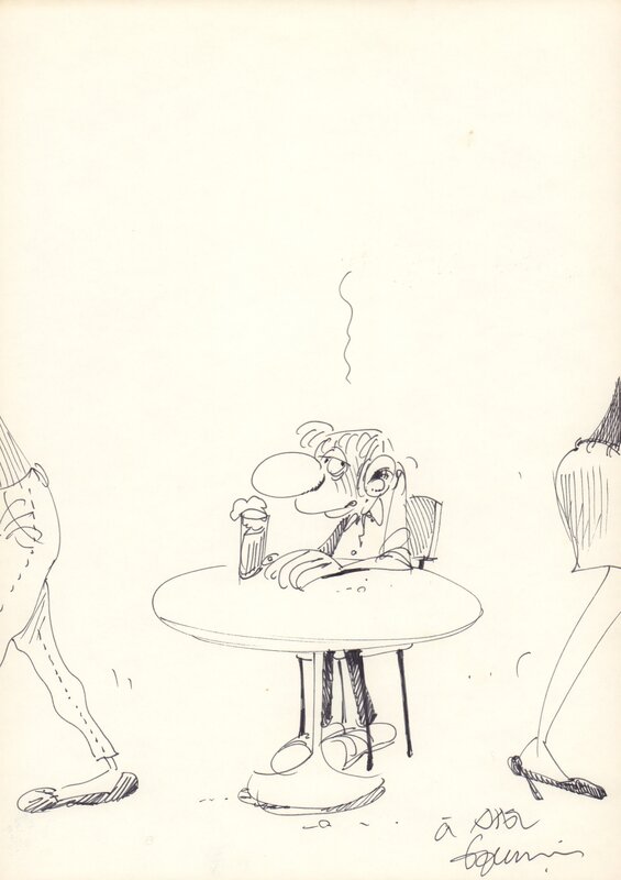 For sale - Solitude by Frédéric Jannin - Original Illustration