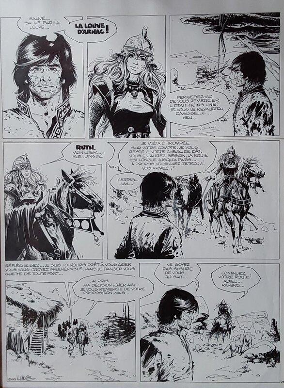 William Vance, Ramiro : La louve d’Arnac - Comic Strip