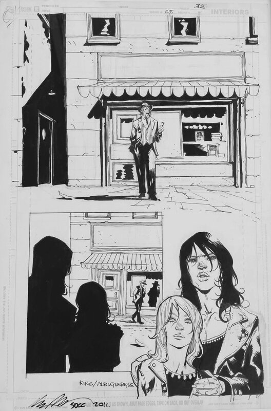Rafael Albuquerque, American Vampire #05 p.32 - Comic Strip