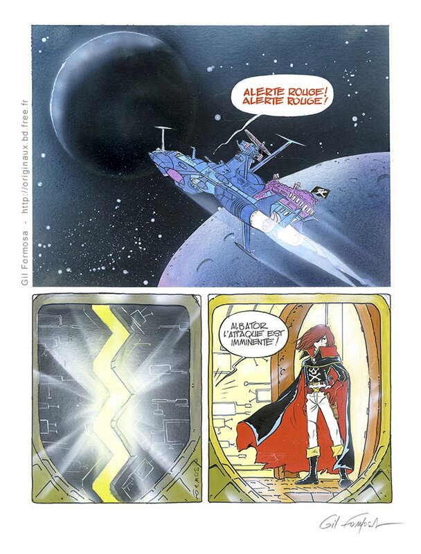 ALBATOR by Gil Formosa - Original Illustration