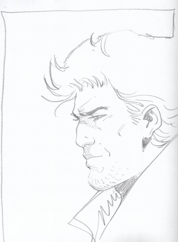 Philippe Xavier, Tango - Dédicace sur le tome 1 - Sketch
