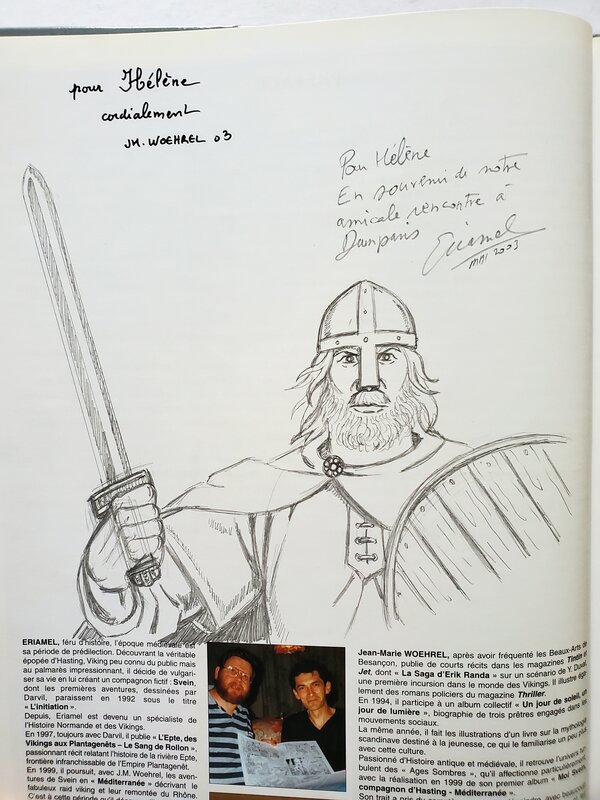 Eriamel, Jean-Marie Woehrel, MOI SVEIN, COMPAGNON D'HASTING  T3 PEPIN II D'AQUITAINE - Sketch