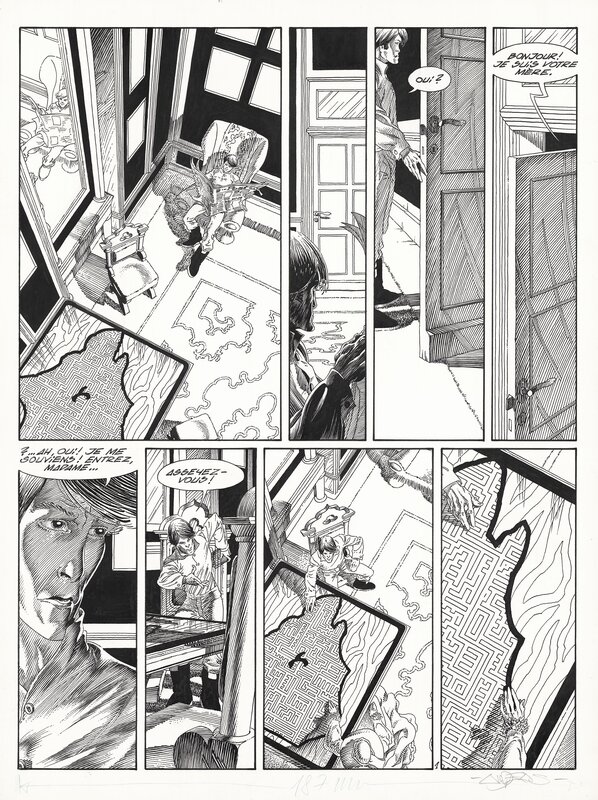 Andreas - Cyrrus - planche 1 - Planche originale