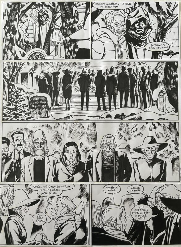 Peeters - Saint Elme - Planche originale