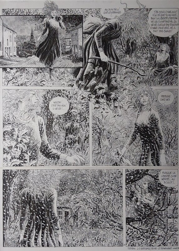 Jean-Claude Servais, Tendre Violette : Any - Comic Strip