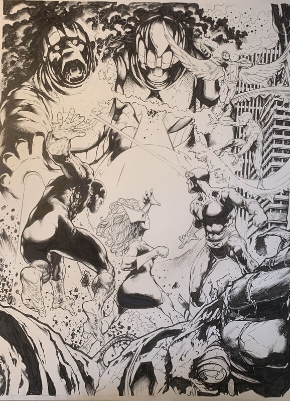 Commission by Manuel Garcia - Original Illustration