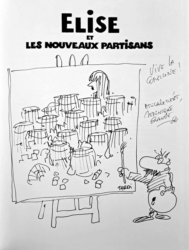 La barricade par Jacques Tardi, Dominique Grange - Dédicace