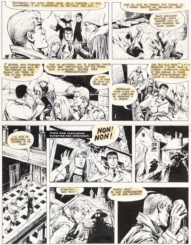 William Vance, Bob Morane - Les yeux de Brouillard - T13 p17 - Comic Strip