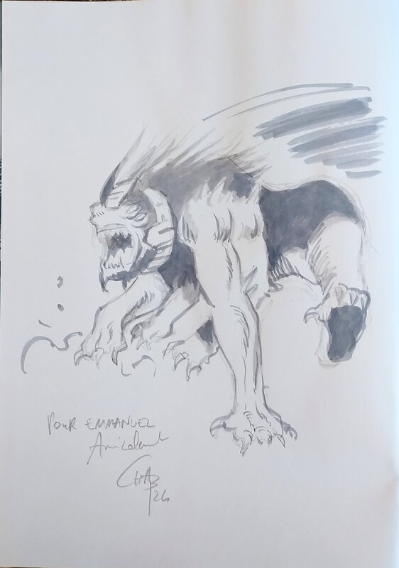 Eric Chabbert, Outlaws tome 2 2024Juin08 - Sketch