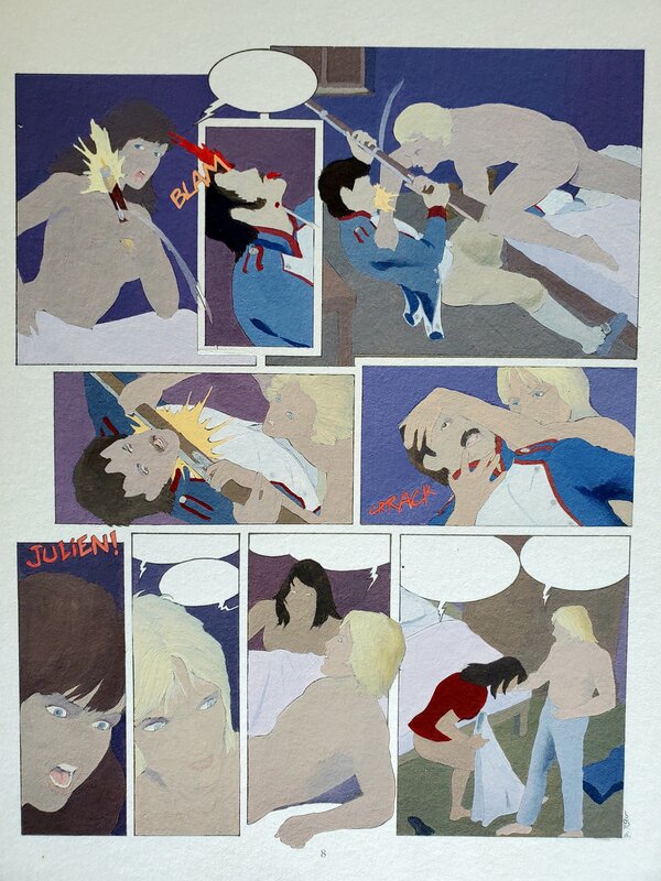 Pierre Legein, Bertrand Denoulet, DAMPIERRE   T6 LE CAPTIF - Color guide